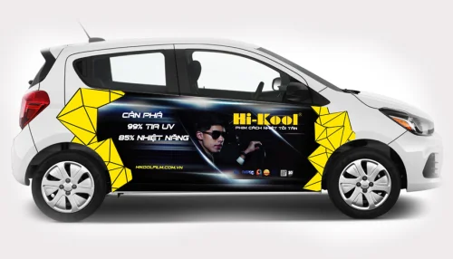 Dịch vụ quảng cáo trên xe ô tô Hà Nội uy tín nhất